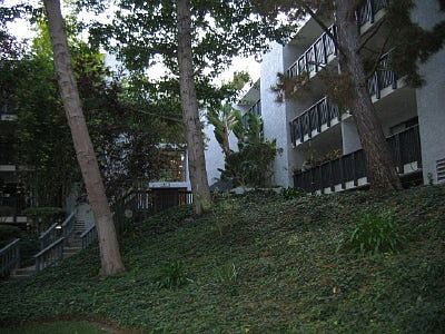 court yard view of building