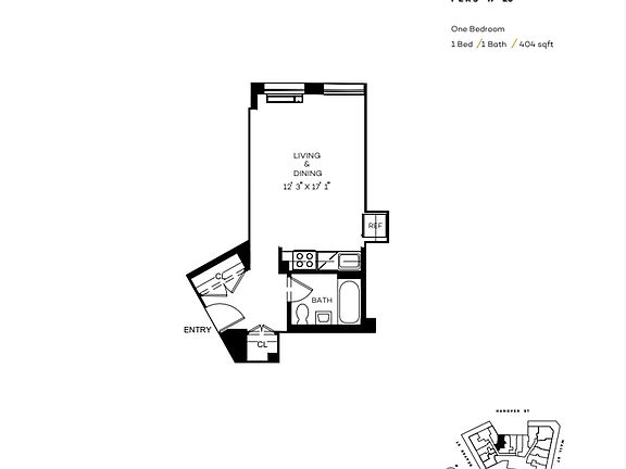 2nd image of 63 Wall St APT 1807