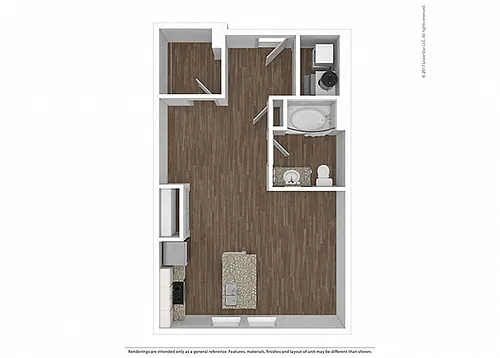 Floor plan Clark