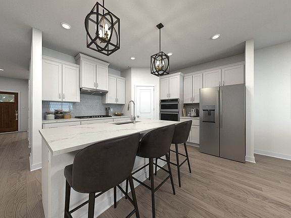 Skip takeout and prep dinner in the well-appointed kitchen.