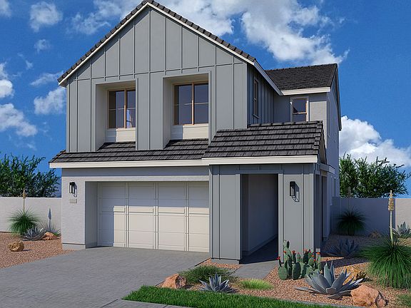 Farmhouse Elevation Rendering