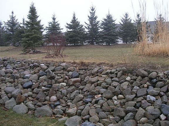 Private setting with lots of trees