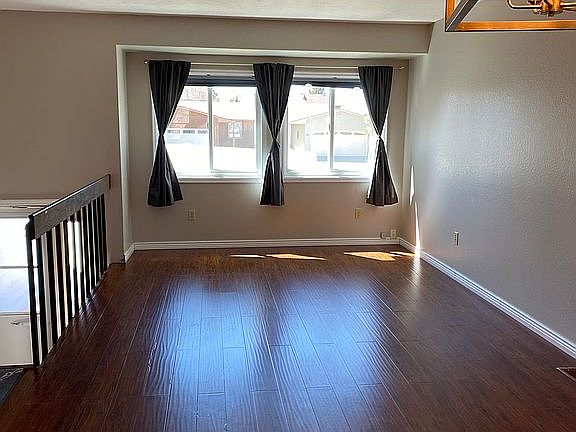 Upstairs living area