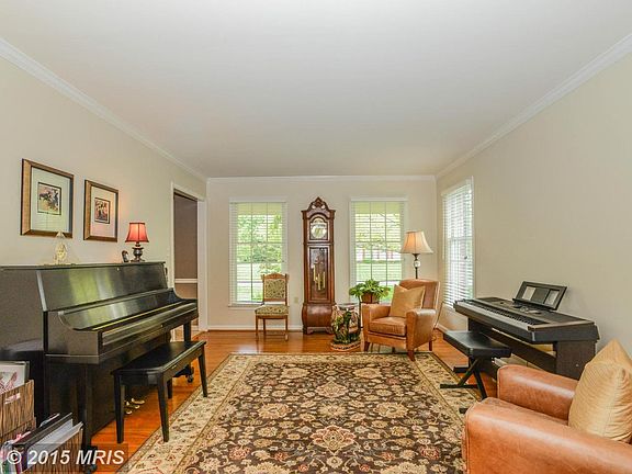 Living Room with neutral paint