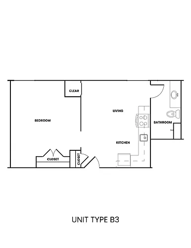 Floor plan B3