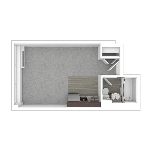 Floor plan The Classic Studio