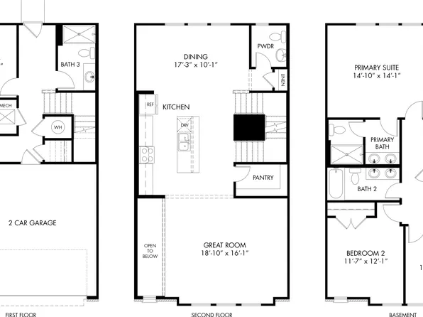 Brooks Plan, McFarland Farms Townhomes