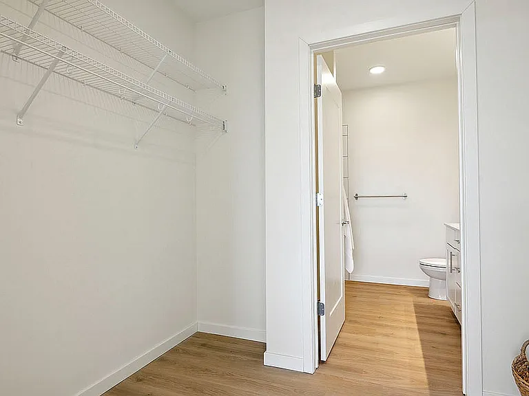 Plan C5 Primary Closet & Bathroom