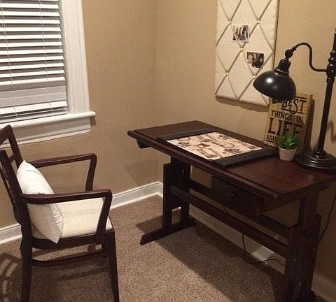 Office nook off of bedroom.