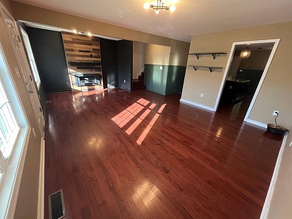 1st Floor - Huge Living Room with Fireplace