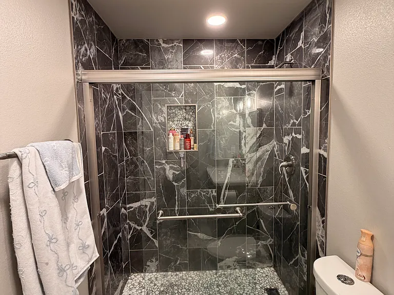 Basement bathroom
