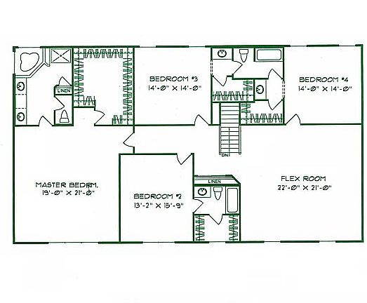 Floor Plan Second Floor