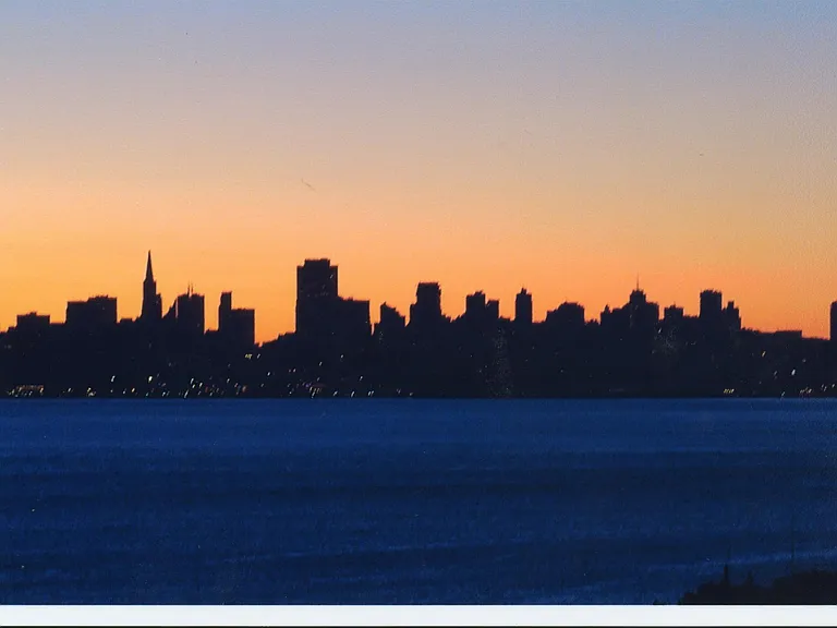 San Francisco sunset view
