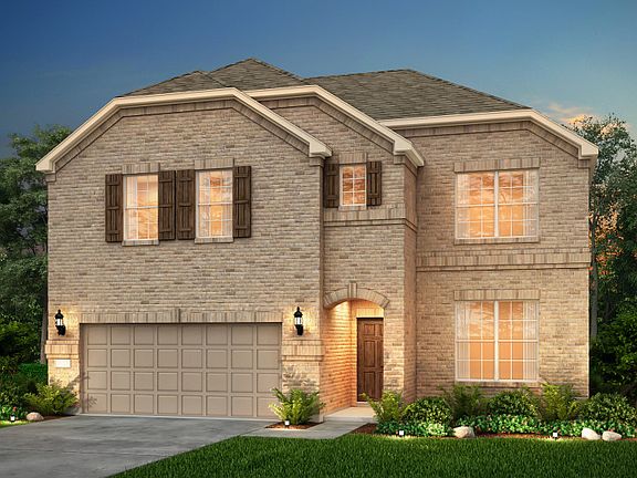 The Sweetwater, a two-story home with 2-car garage, shown with Home Exterior 33