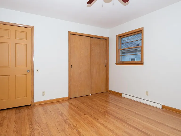 2 of 2 bedrooms. Large enough for king size bed and furniture.