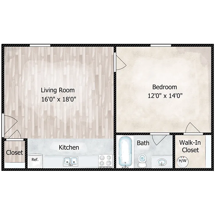 Floor plan The Ashford