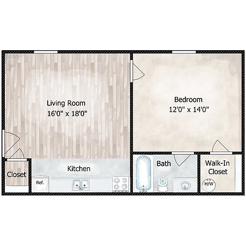 Floor plan The Ashford