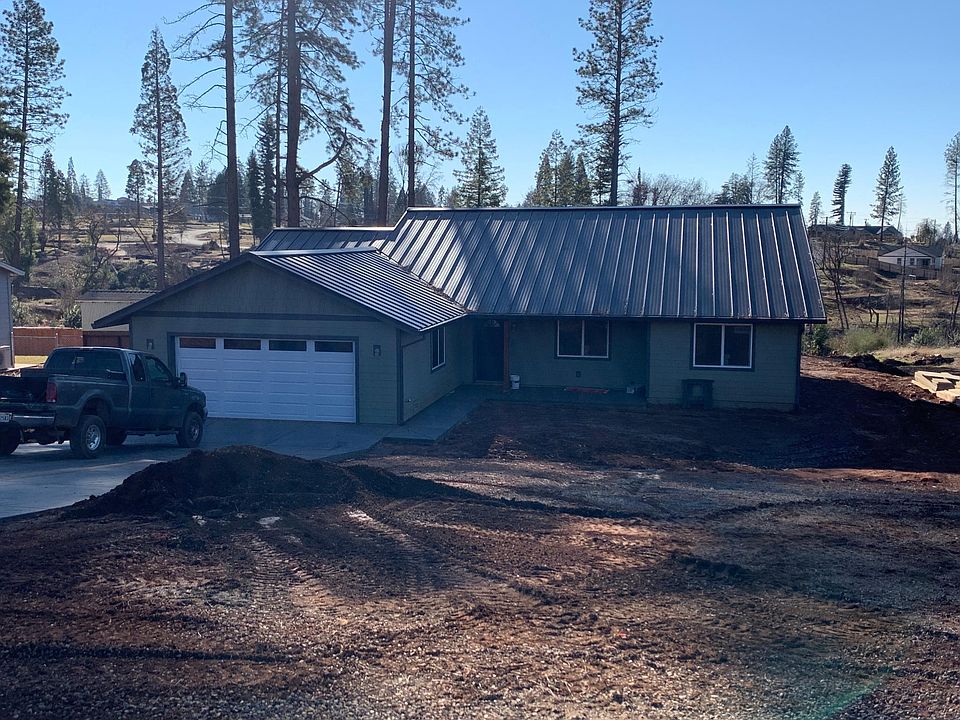 Front of house, unfinished yard