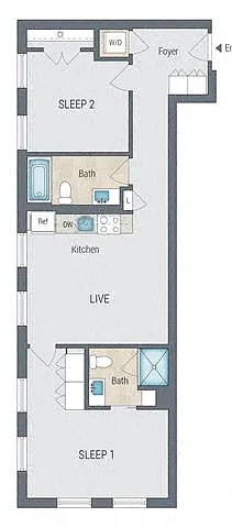Floor plan B2B