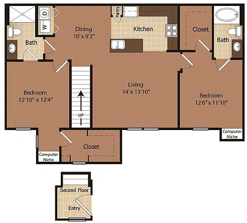 Floor plan B2-2
