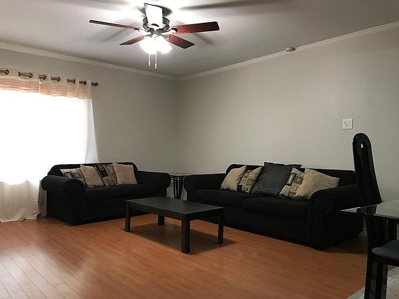 Wood floors - Furnished Living Room
