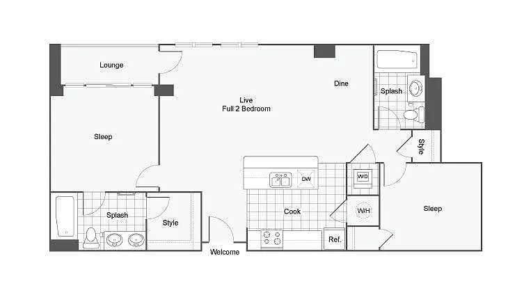 Floor plan The Scarbrough