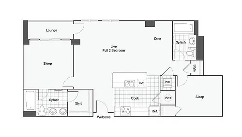 Floor plan The Scarbrough