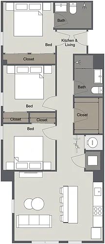 Floor plan C1