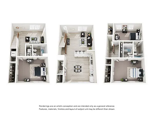 Floor plan 3 Bedroom Private Suite Price per bedroom
