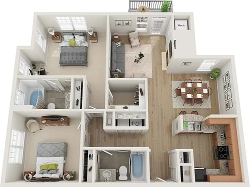 Floor plan Bedford