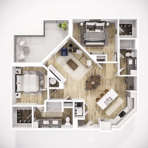 Floor plan B3