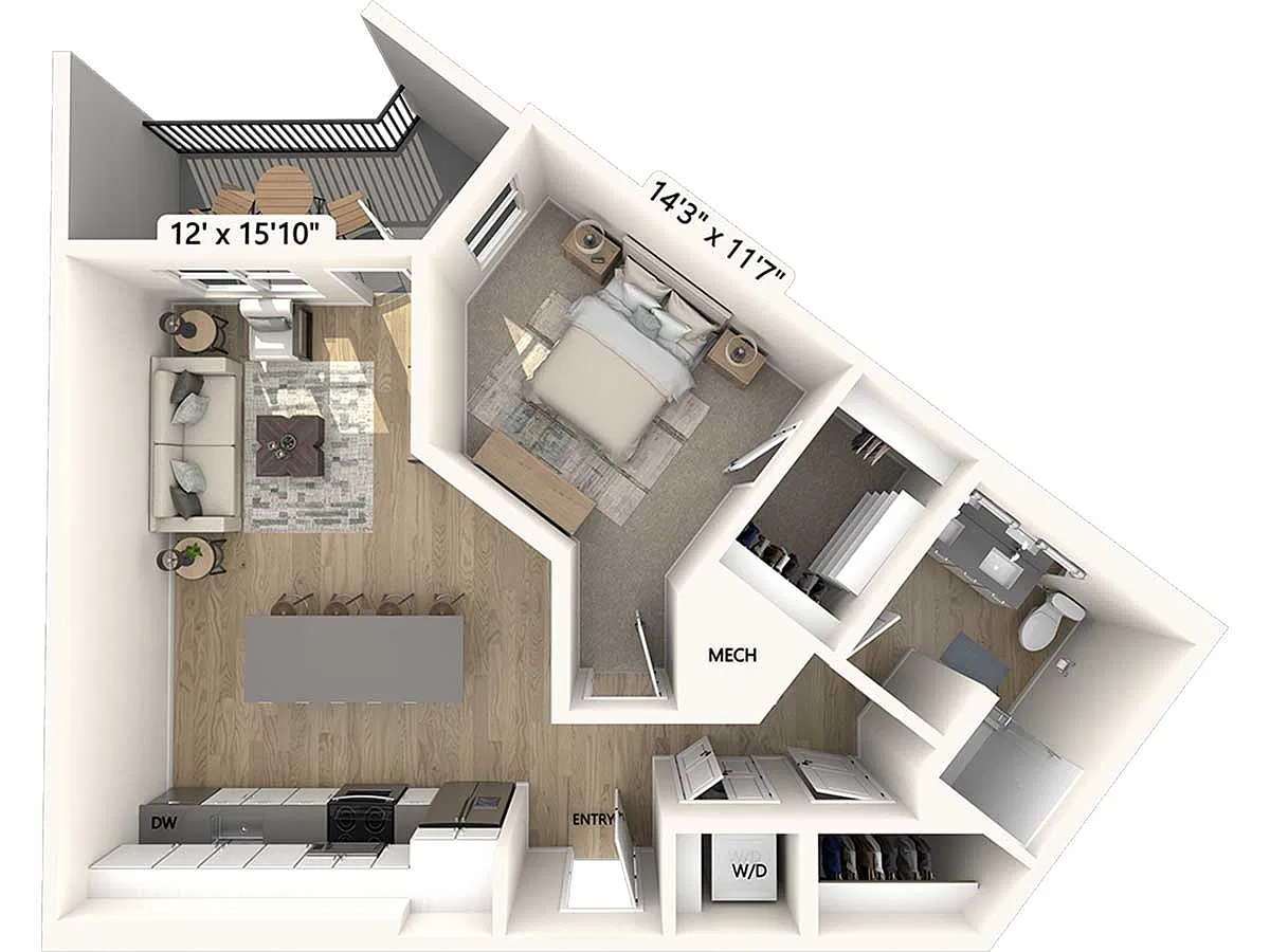 Floor plan A8