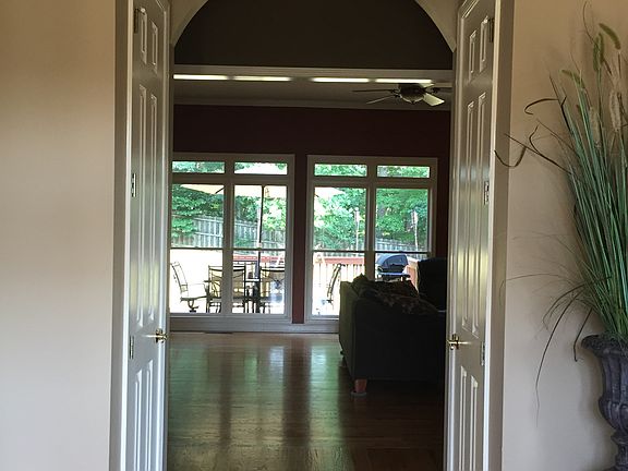 view from the front door