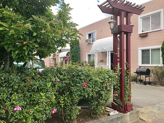 front of the building