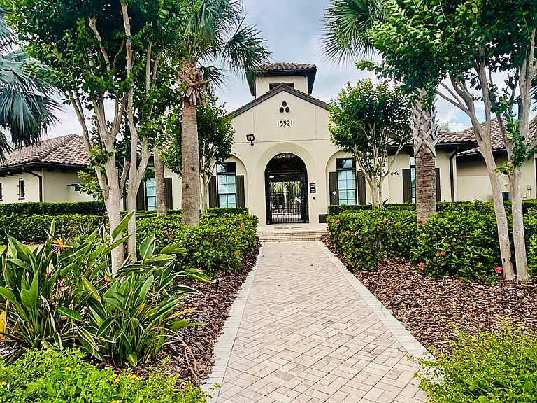 Entrance to club house