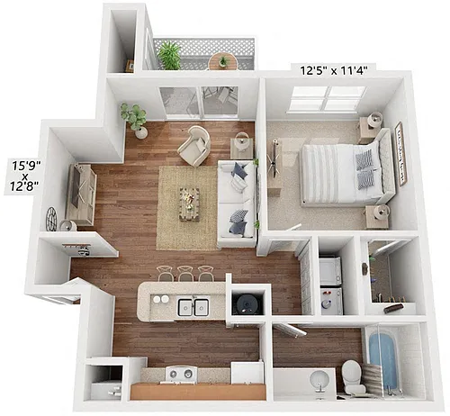 Floor plan A1 | Enhanced