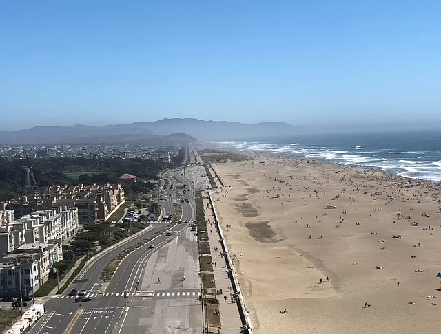 View of the area from Land's End