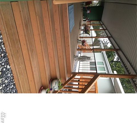 Enter home from your almost new deck & stairs, Enjoy the covered deck year round!