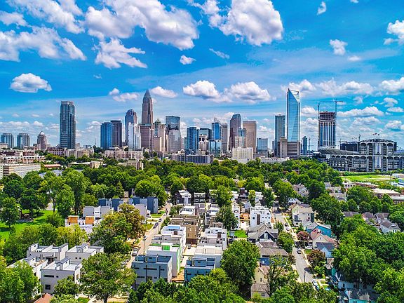 Uptown Charlotte is a 15 minute drive from our community.