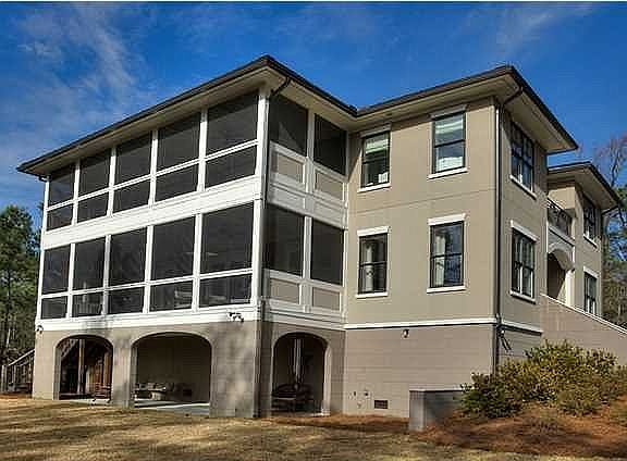 Back, South Elevation