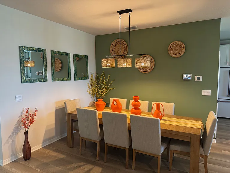 "Dedicated dining space perfect for everyday meals or entertaining"