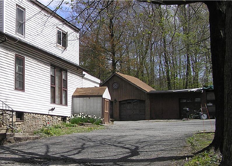 Driveway and garages