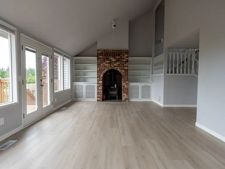 Wood burning stove fully functional