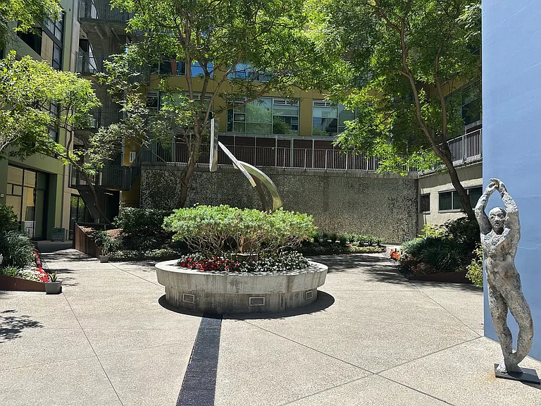 ICON courtyard.