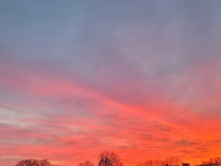 Sunset from Living Room