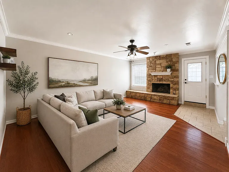 Living Room-Virtually Staged