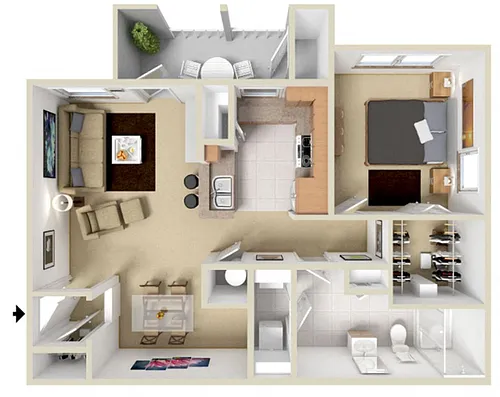 Floor plan A2 - Napa