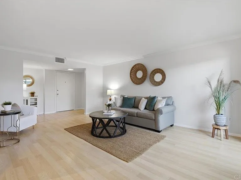 Living Room and Front Door