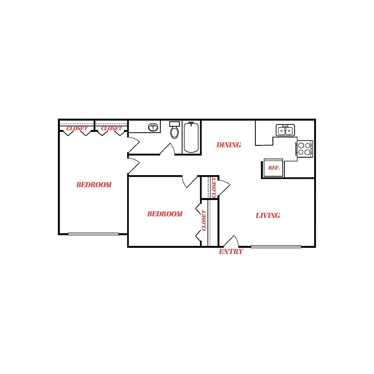 Floor plan B1 Classic