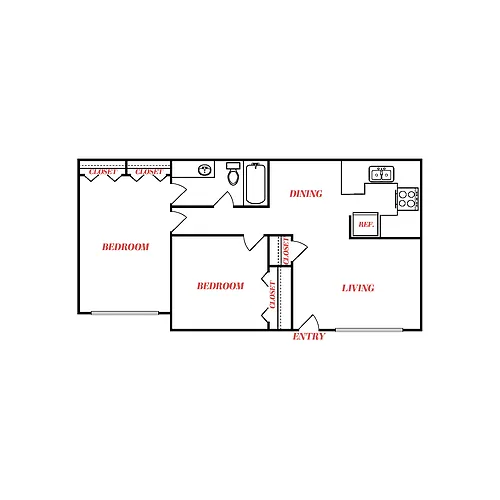 Floor plan B1 Classic
